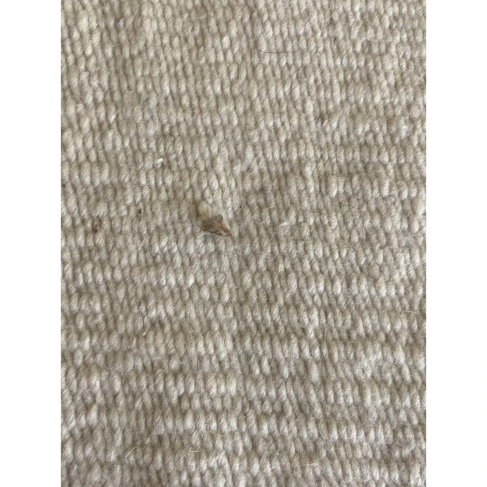 VINTAGE 28X58 Wool Woven Yei Style Rug - Not Sure Of Age Or Origin - AS-IS